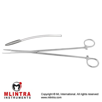 Pelkmann Foreign Body Forcep Curved Stainless Steel, 26 cm - 10 1/4" Pelkmann Foreign Body Forcep Curved Stainless Steel, 26 cm - 10 1/4"